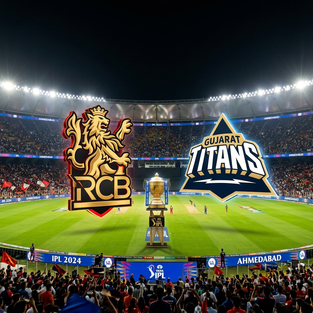 IPL Grand Final Preview Graphic